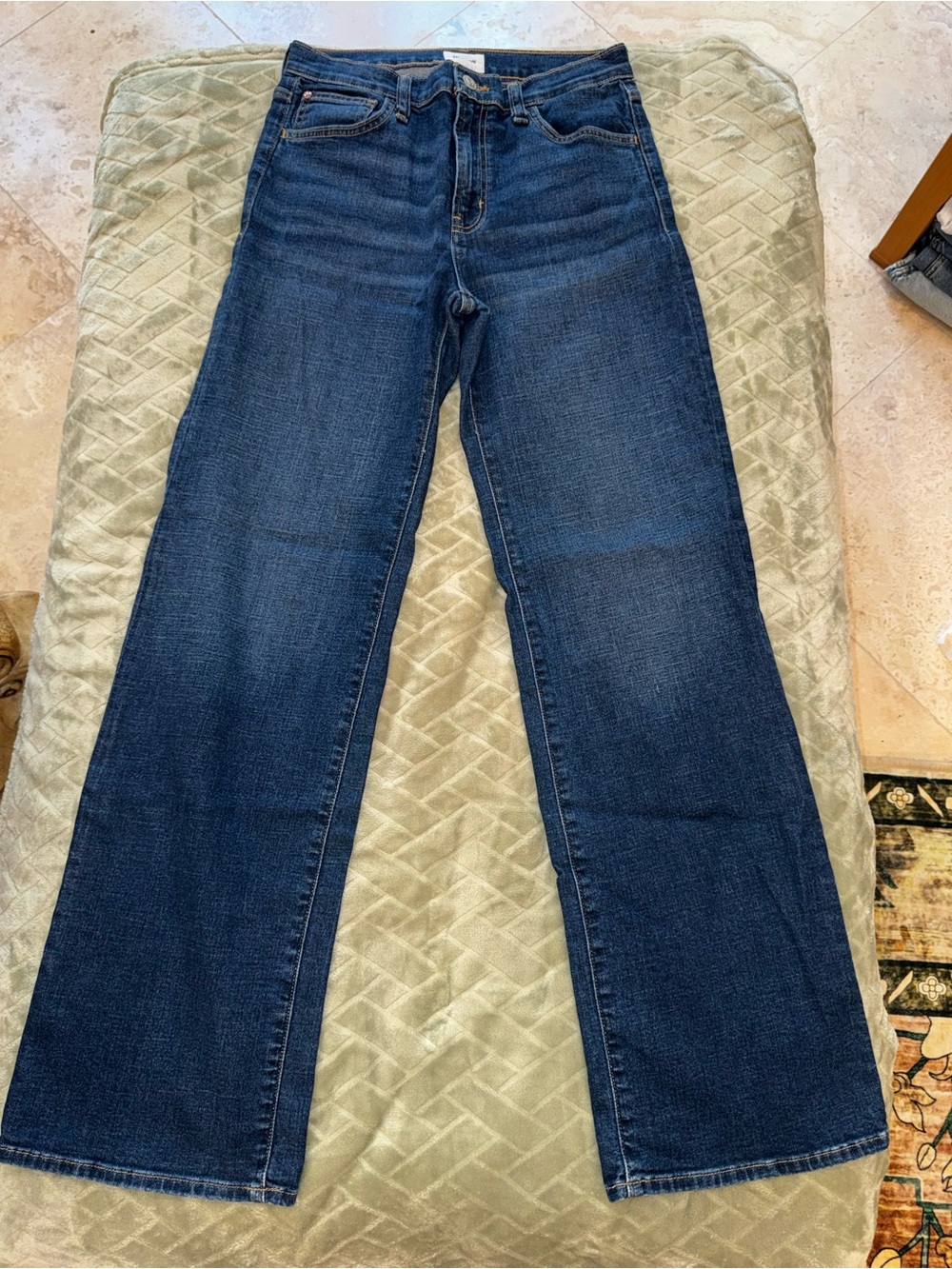 Hudson Rosalie Groovy Jeans Women’s 27 High Rise Wide Leg Flare Blue Denim